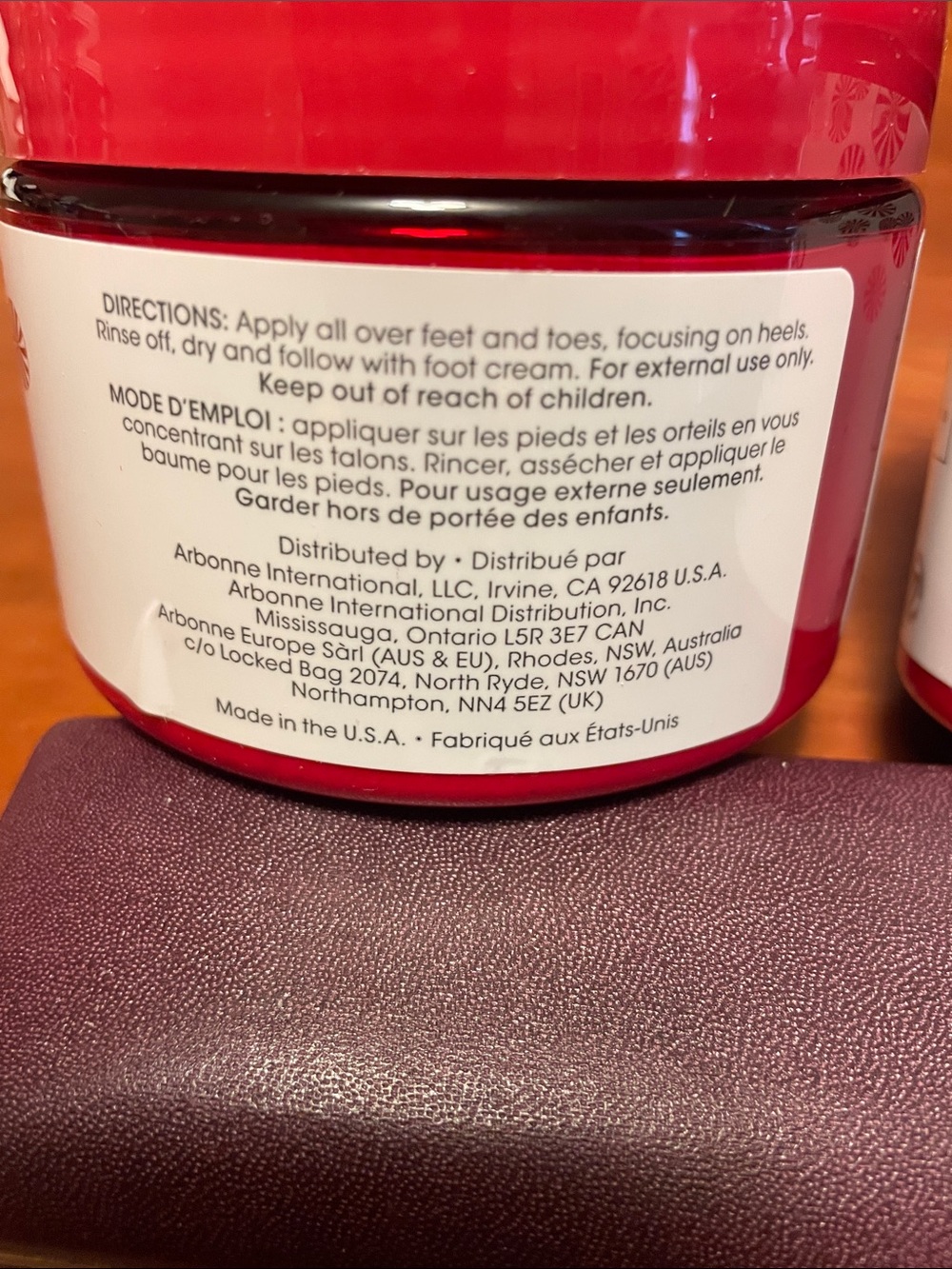 Arbonne Pampermint Foot Scrub & Foot Cream - Never Opened - Picture 3 of 7
